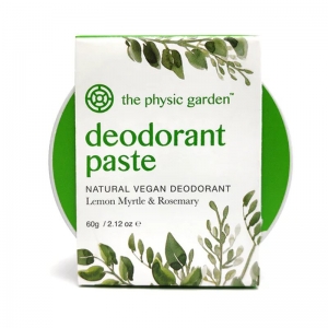 The Physic Garden Deodorant Paste 60g - Lemon Myrtle & Rosemary