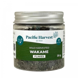 Pacific Harvest Wild Harvested Seaweed Wakame Flakes 30g