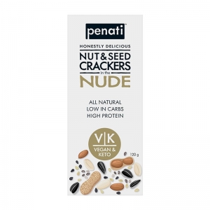 Penati Nut & Seed Crackers 120g - Nude