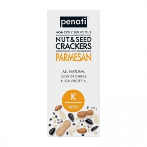 Penati Nut & Seed Crackers 120g - Parmesan
