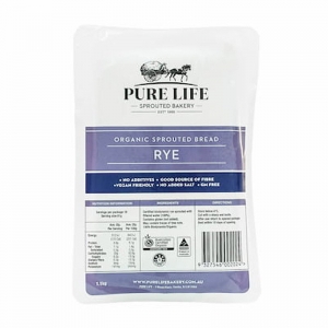 Pure Life Organic Rye Sprouted Bread 1kg