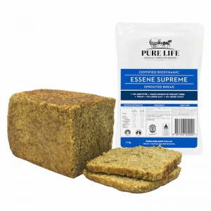 Pure Life Biodynamic Essene Supreme Sprouted Bread 1.1kg
