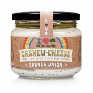 Peace Love & Vegetables Cashew Cheese 280g - French Onion
