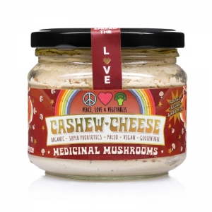 Peace Love & Vegetables Cashew Cheese 280g - Medicinal Mushrooms