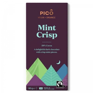 Pico Organic Chocolate 80g - Mint Crisp