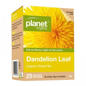 Planet Organic Tea Bags 28g (25 Bags) - Dandelion Leaf