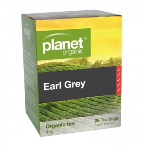 Planet Organic Tea Bags 45g (25 Bags) - Earl Grey