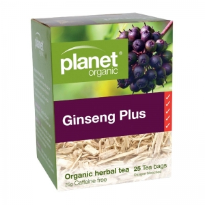 Planet Organic Tea Bags 25g (25 Bags) - Ginseng Plus