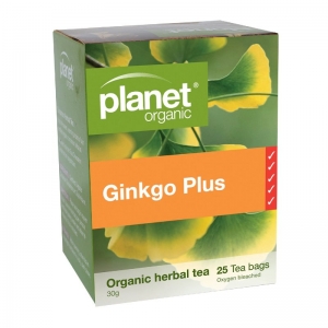 Planet Organic Tea Bags 30g (25 Bags) - Ginkgo Plus