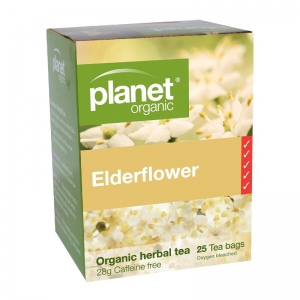 Planet Organic Tea Bags 28g (25 Bags) - Elderflower
