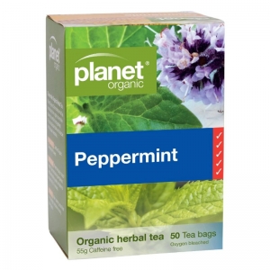 Planet Organic Tea Bags 55g (50 Bags) - Peppermint