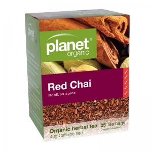 Planet Organic Tea Bags 40g (25 Bags) - Red Chai