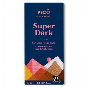 Pico Organic Chocolate 80g - Super Dark