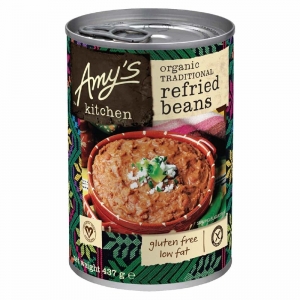 Amy's Kitchen Organic Traditional Refried Beans Can 437g