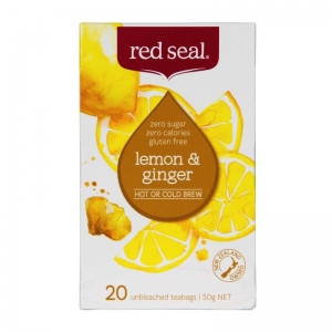 Red Seal Lemon & Ginger Tea 50g (20 Bags)