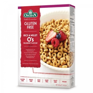 Orgran Rice & Millet O's Wildberry Flavour 300g