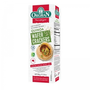 Orgran Wafer Crackers 100g - Quinoa