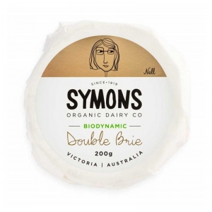 Symons Organic Dairy Co Biodynamic Double Brie 200g