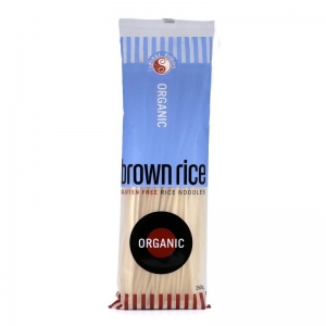 Spiral Organic Brown Rice Noodles 250g