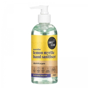 Simply Clean Lemon Myrtle Hand Sanitiser 250ml