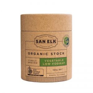 San Elk Vegetable Stock Powder Low Fodmap 160g