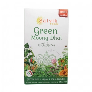 Satvik Foods Green Moong Dhal Mix 210g