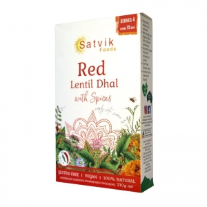 Satvik Foods Red Lentil Dhal Mix 210g