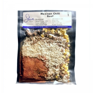 Strive Food Dried Meal - Mexican Chilli Beef 100g