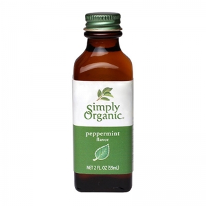 Simply Organic Organic Peppermint Flavour 59ml