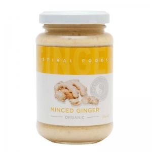 Spiral Organic Minced Ginger 210g