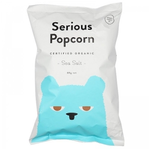 Serious Food Co Organic Popcorn 70g - Sea Salt