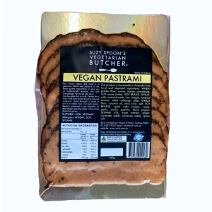 Suzy Spoon Vegan Sliced Pastrami 150g
