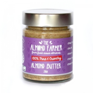 The Almond Farmer 100% Pure Almond Butter Crunchy 250g