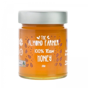 The Almond Farmer 100% Raw Honey 300g