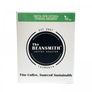 The Beansmith Tasmanian Organic Coffee Beans 250g - Papua New Guinea Purosa AX