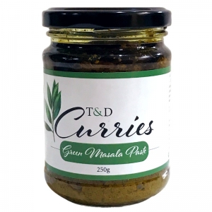 T&D Curries Green Masala Paste 250g