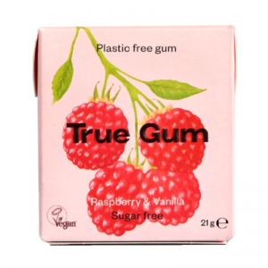 True Gum Raspberry & Vanilla 21g
