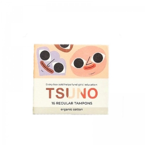 Tsuno Organic Cotton Tampons (16 Pack) - Regular