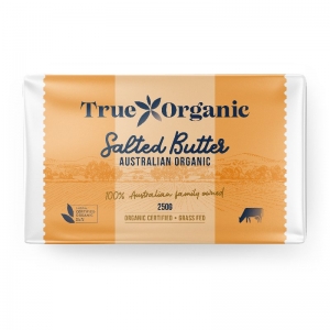 True Organics Organic Salted Butter 250g