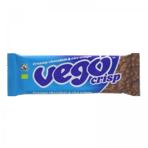 Vego Organic Rice Crisp Chocolate Bar 40g