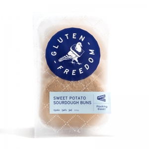 Venerdi Gluten Freedom Sweet Potato Sourdough Buns 300g (4 Pack)