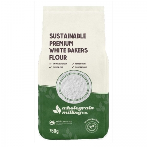 Wholegrain Milling Co Sustainable Premium White Bakers Flour 750g