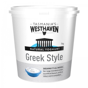 Westhaven Natural Greek Style Yoghurt 1kg