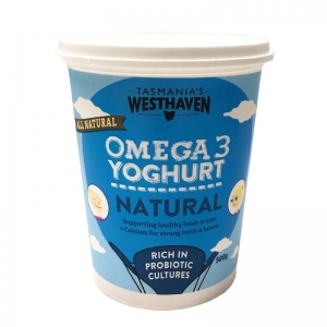 Westhaven Omega 3 Yoghurt 500g - Natural