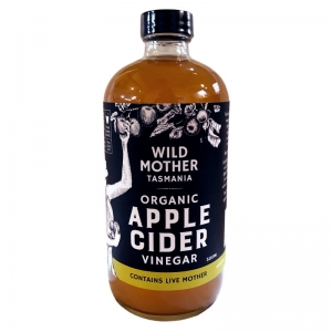Wild Mother Tasmania Organic Apple Cider Vinegar 500ml