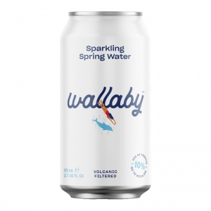 Wallaby Premium Australian Sparkling Water Can 375ml