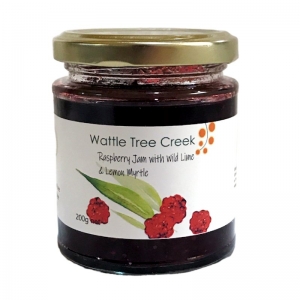 Wattle Tree Creek Raspberry Jam With Wild Lime & Lemon Myrtle 200g