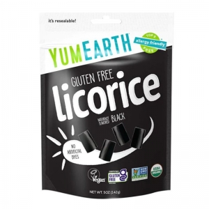 YumEarth Organic Gluten Free Licorice 142g - Black